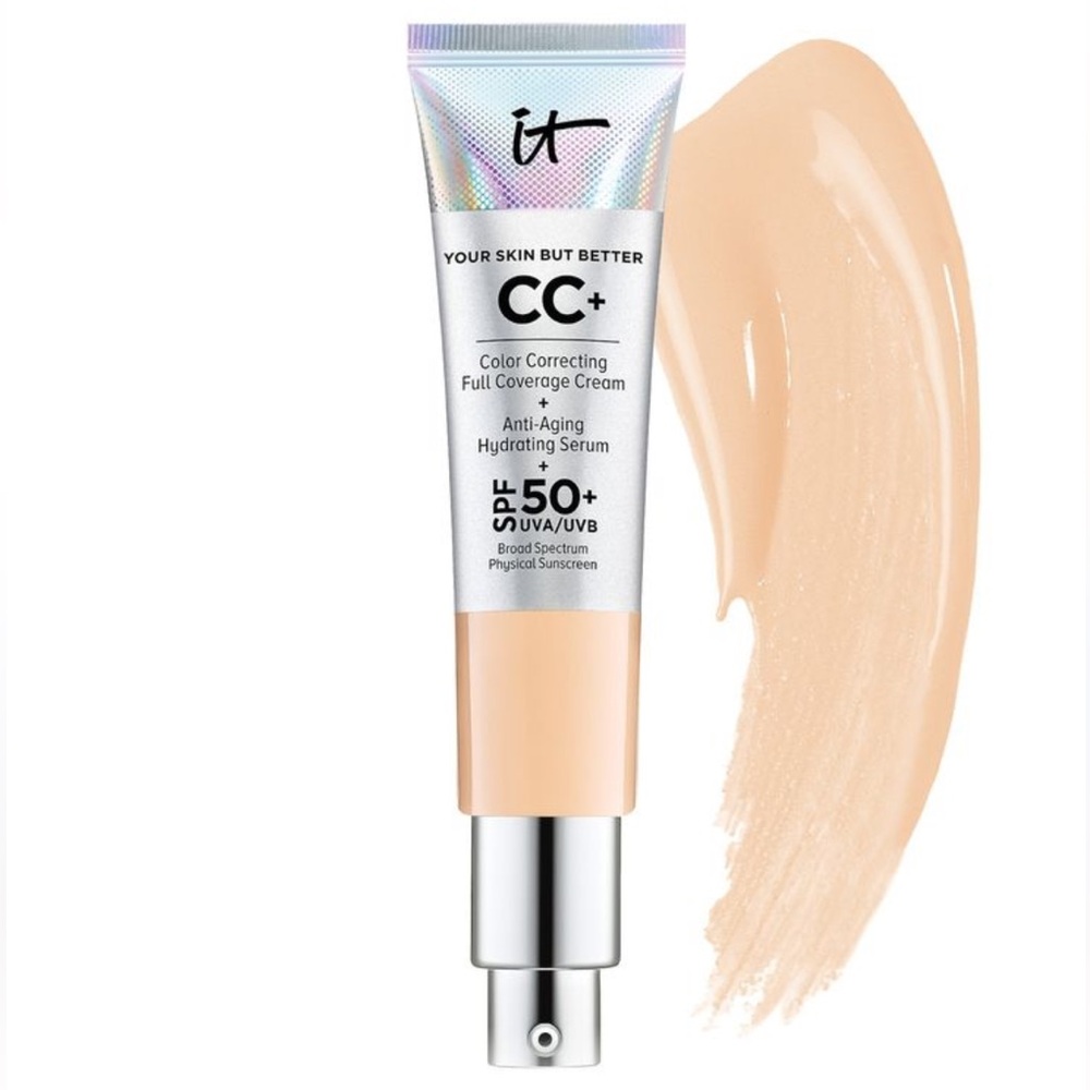 NEW IT Cosmetics CC+ Cream with SPF 50+ - Medium Tan